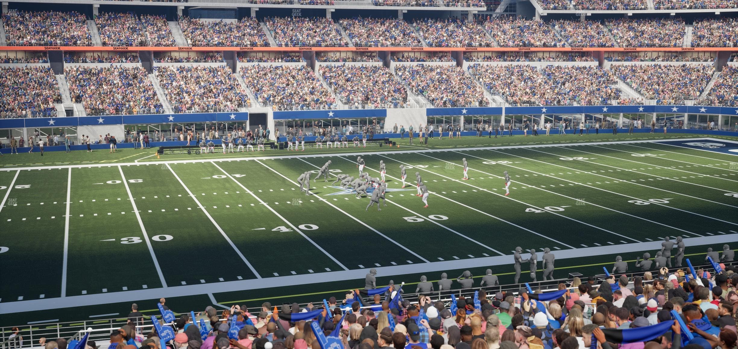 AT&T Stadium - Section Owners Club Suite 5 L Seat View