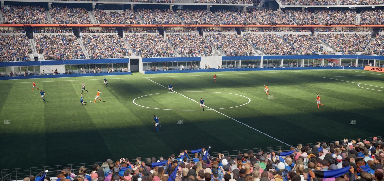 AT&T Stadium - Section Owners Club Suite 5 L Seat View