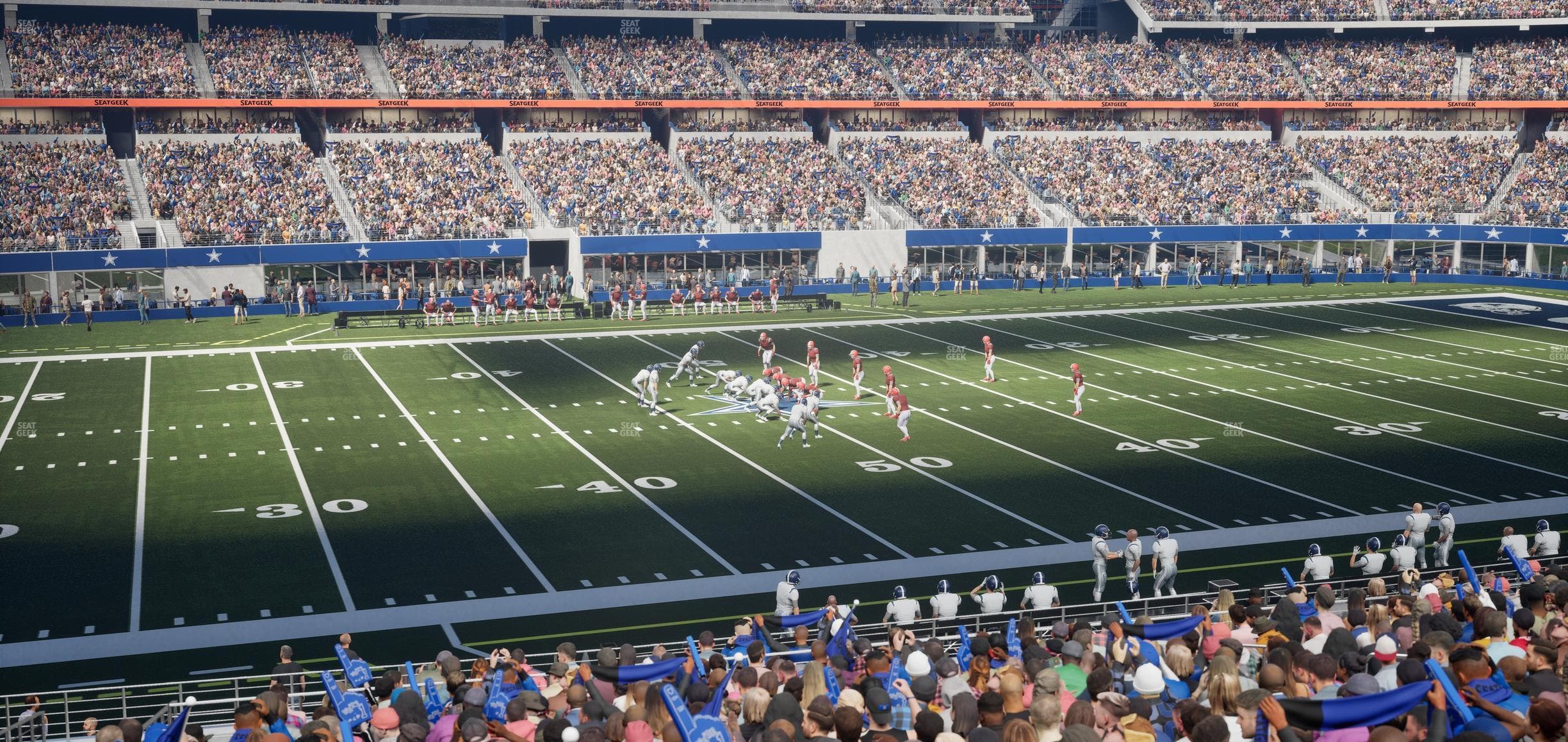 AT&T Stadium - Section Owners Club Suite 5 L Seat View