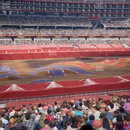 AT&T Stadium - Section Owners Club Suite 5 L Seat View