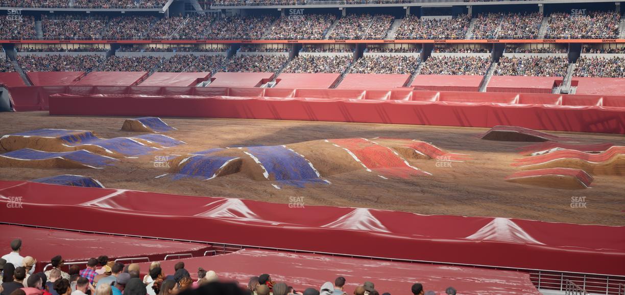 AT&T Stadium - Section Owners Club Suite 5 R Seat View