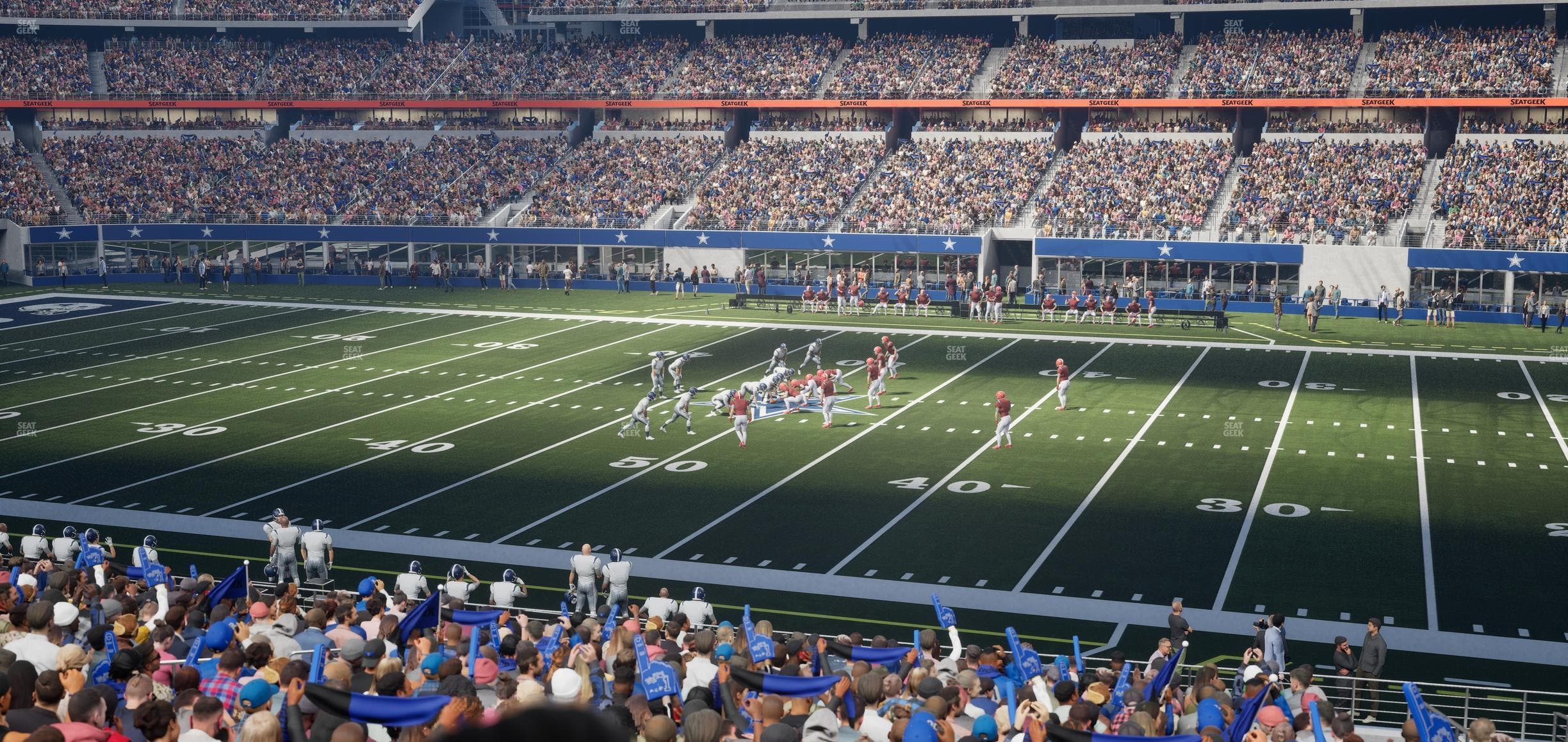 AT&T Stadium - Section Owners Club Suite 5 R Seat View