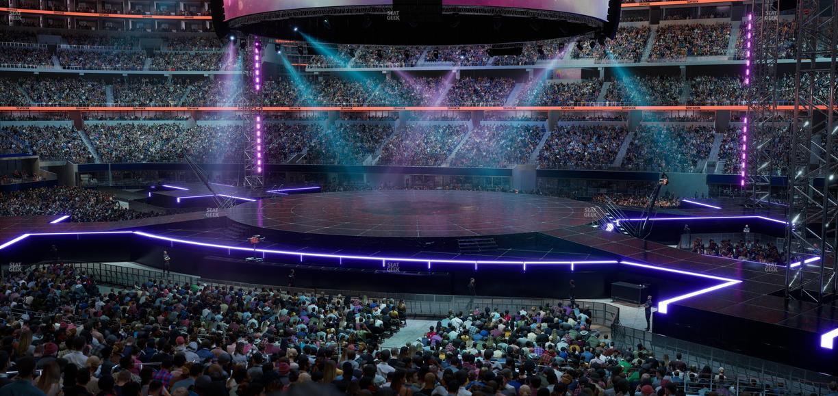 AT&T Stadium - Section Owners Club Suite 5 R Seat View