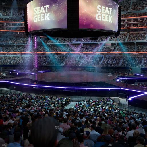 AT&T Stadium - Section Owners Club Suite 5 R Seat View