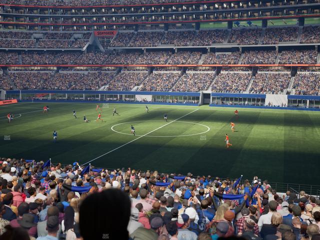 AT&T Stadium - Section Owners Club Suite 5 R Seat View