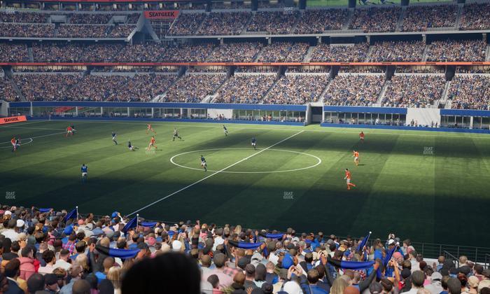 AT&T Stadium - Section Owners Club Suite 5 R Seat View