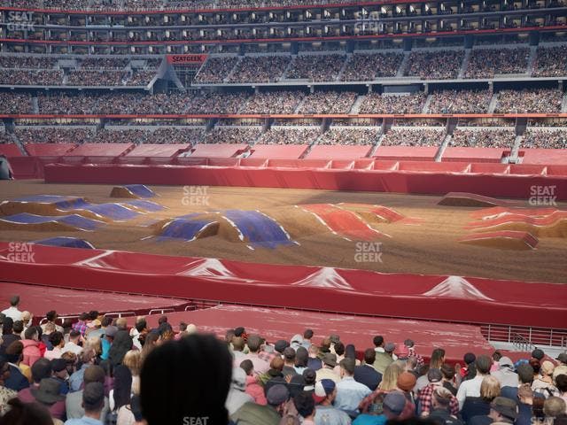 AT&T Stadium - Section Owners Club Suite 5 R Seat View