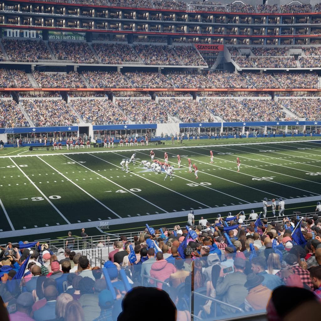 AT&T Stadium - Section Owners Club Suite 6 L Seat View