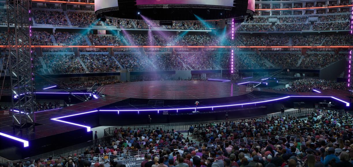 AT&T Stadium - Section Owners Club Suite 6 L Seat View