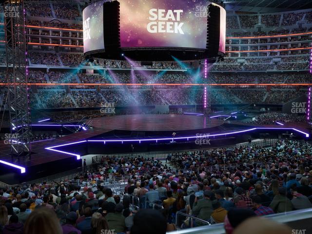 AT&T Stadium - Section Owners Club Suite 6 L Seat View