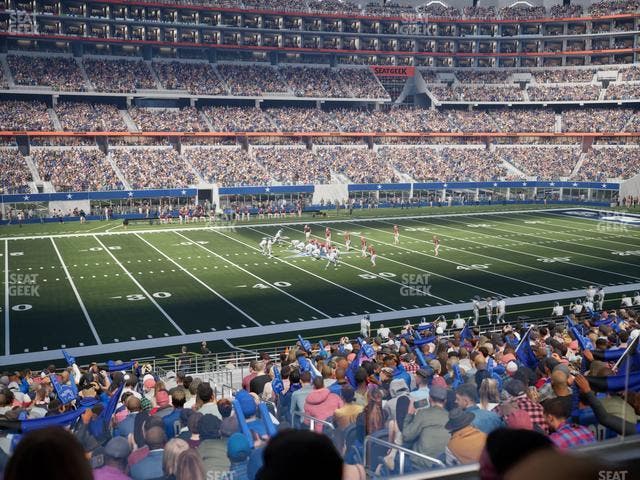 AT&T Stadium - Section Owners Club Suite 6 L Seat View