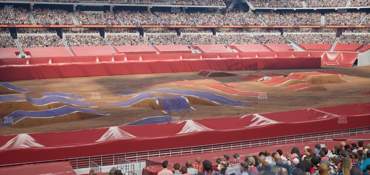 AT&T Stadium - Section Owners Club Suite 6 L Seat View