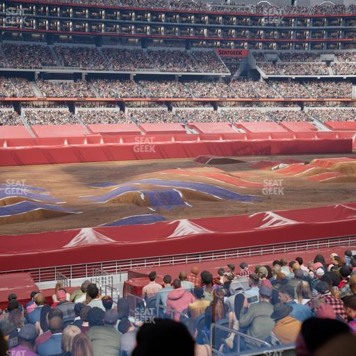 AT&T Stadium - Section Owners Club Suite 6 L Seat View