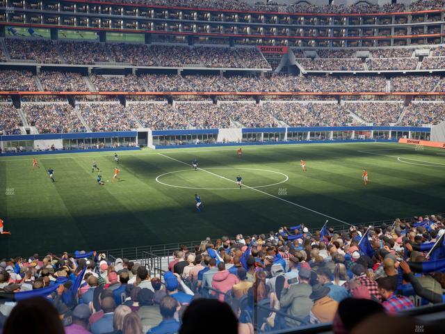 AT&T Stadium - Section Owners Club Suite 6 L Seat View