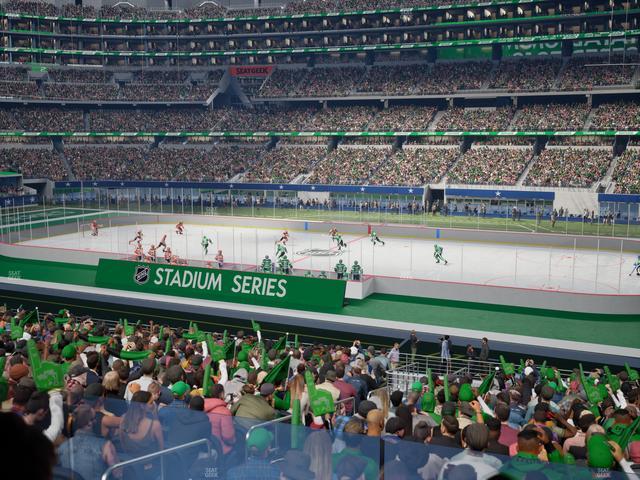 AT&T Stadium - Section Owners Club Suite 6 R Seat View