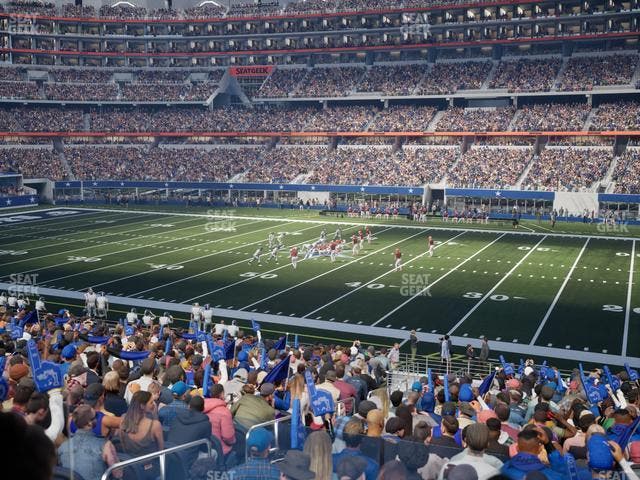 AT&T Stadium - Section Owners Club Suite 6 R Seat View