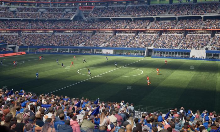 AT&T Stadium - Section Owners Club Suite 6 R Seat View