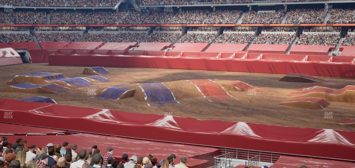 AT&T Stadium - Section Owners Club Suite 6 R Seat View