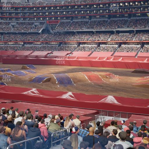 AT&T Stadium - Section Owners Club Suite 6 R Seat View