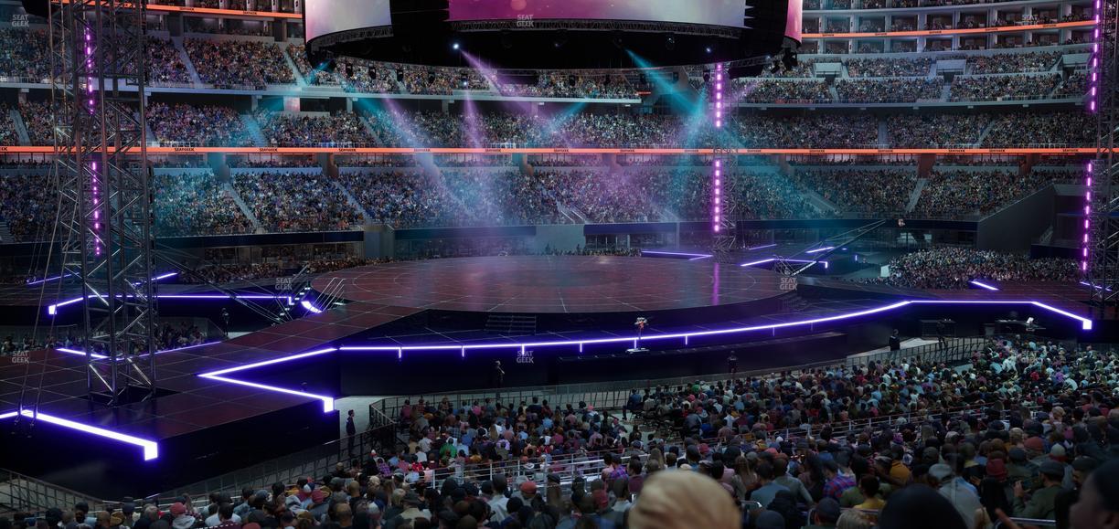 AT&T Stadium - Section Owners Club Suite 7 L Seat View