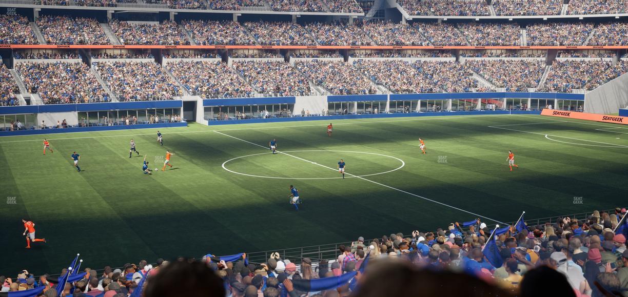 AT&T Stadium - Section Owners Club Suite 7 L Seat View