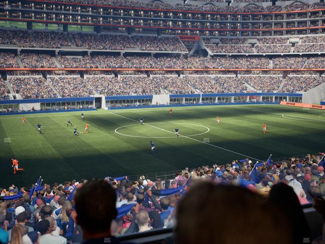 AT&T Stadium - Section Owners Club Suite 7 L Seat View