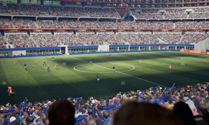 AT&T Stadium - Section Owners Club Suite 7 L Seat View