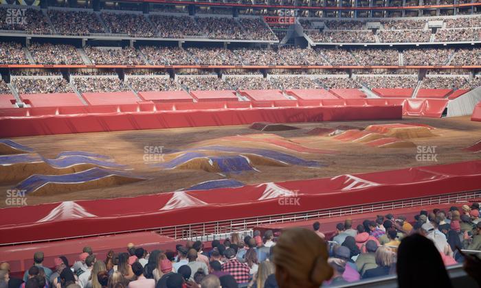 AT&T Stadium - Section Owners Club Suite 7 L Seat View