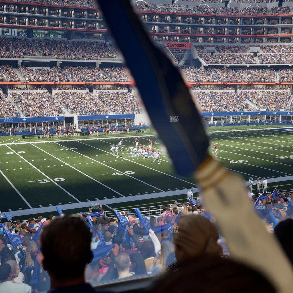 AT&T Stadium - Section Owners Club Suite 7 L Seat View