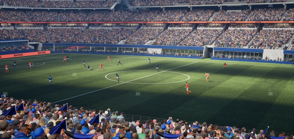 AT&T Stadium - Section Owners Club Suite 7 R Seat View