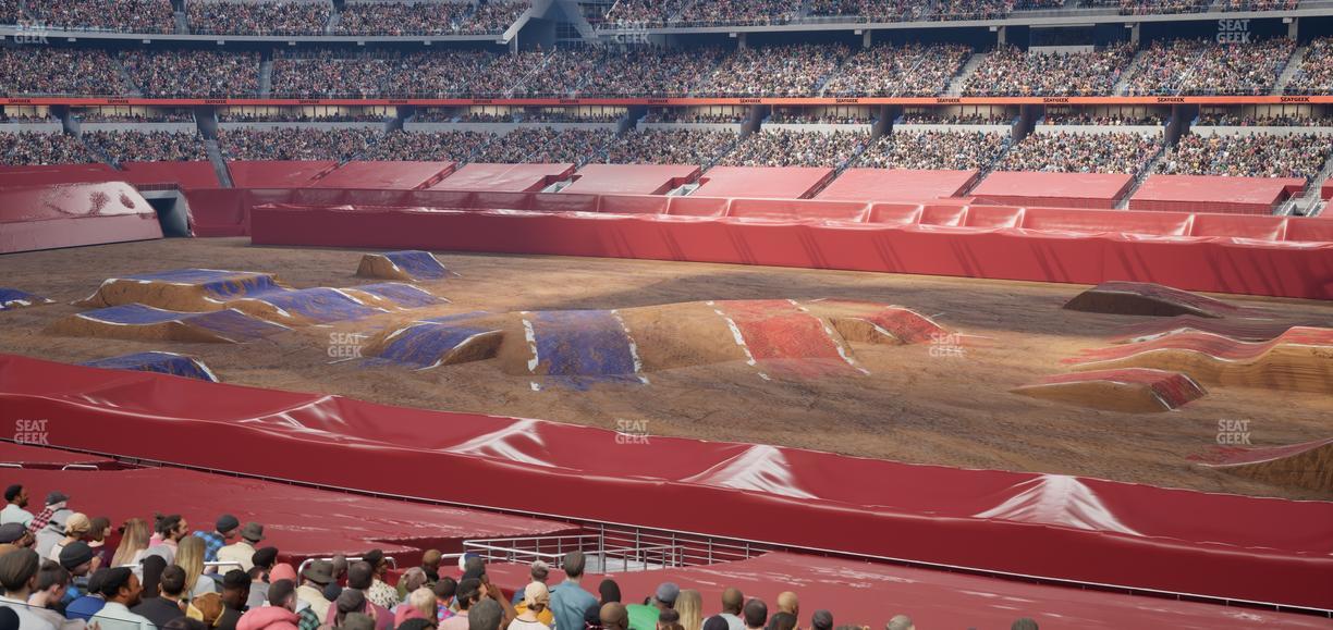 AT&T Stadium - Section Owners Club Suite 7 R Seat View