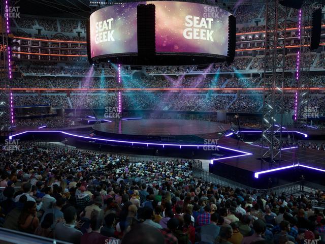 AT&T Stadium - Section Owners Club Suite 7 R Seat View