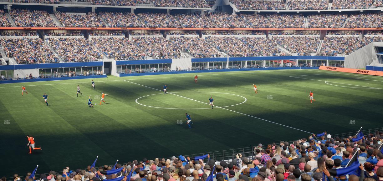 AT&T Stadium - Section Owners Club Suite 8 L Seat View