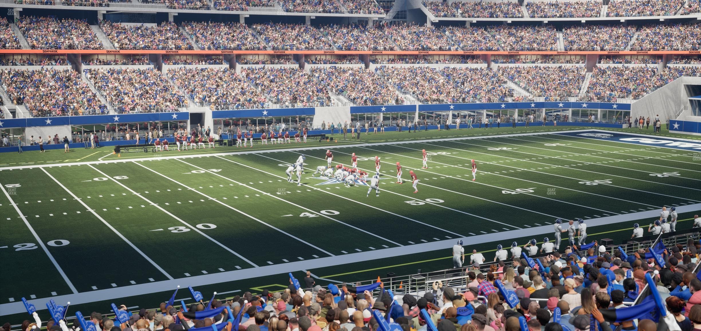 AT&T Stadium - Section Owners Club Suite 8 L Seat View