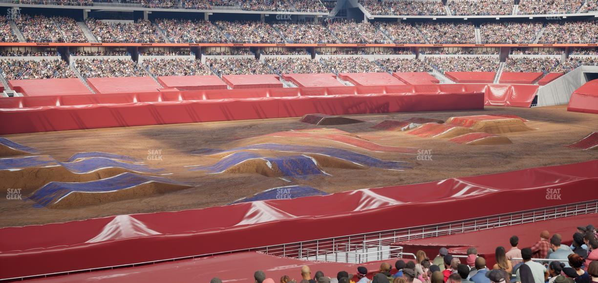 AT&T Stadium - Section Owners Club Suite 8 L Seat View