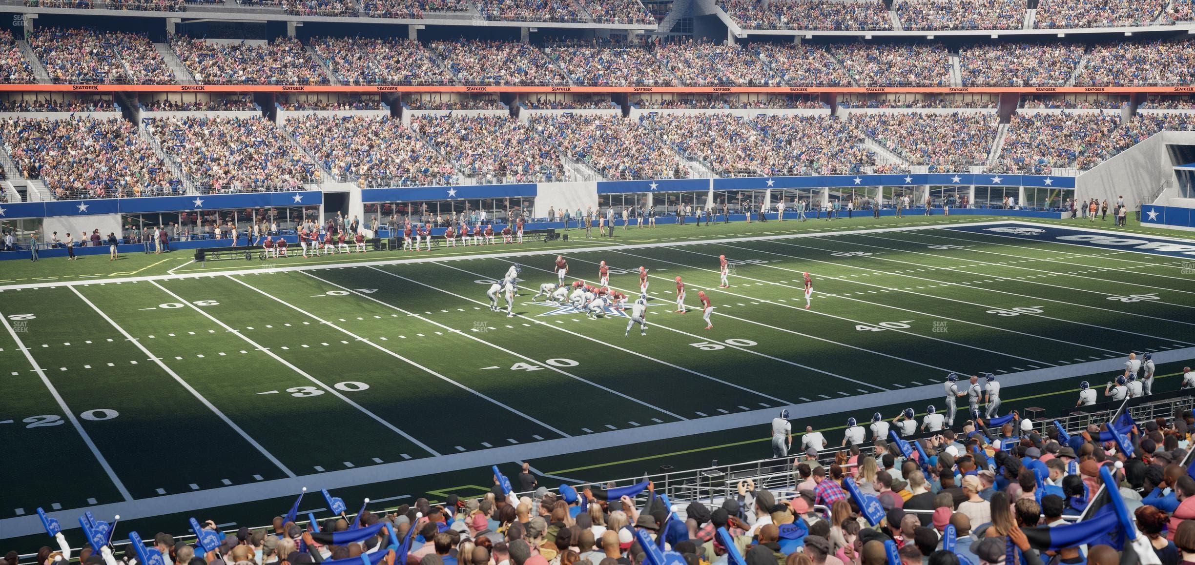 AT&T Stadium - Section Owners Club Suite 8 L Seat View