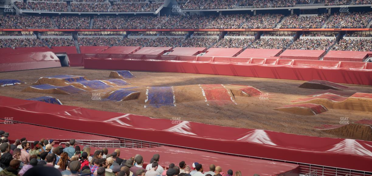 AT&T Stadium - Section Owners Club Suite 8 R Seat View