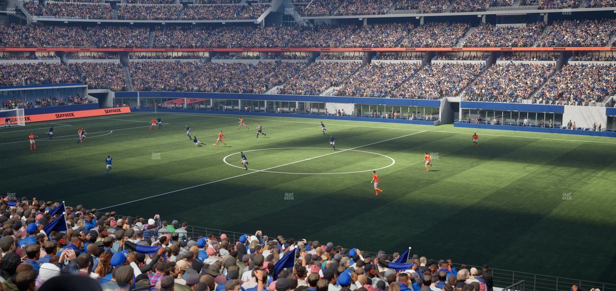 AT&T Stadium - Section Owners Club Suite 8 R Seat View