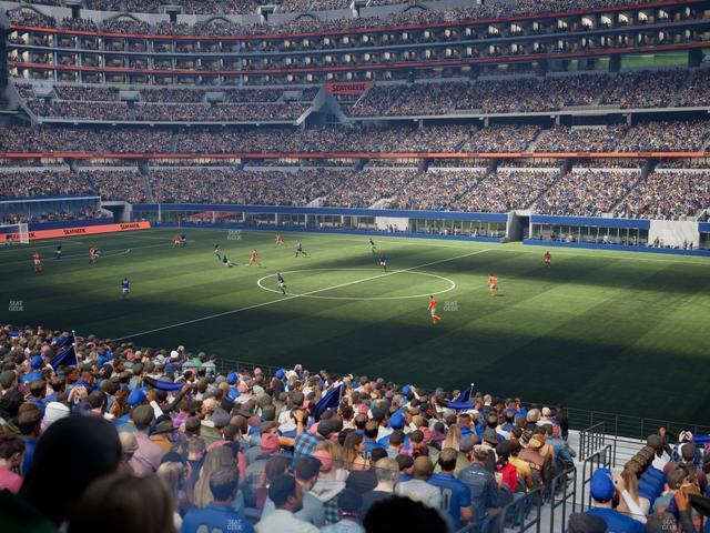 AT&T Stadium - Section Owners Club Suite 8 R Seat View