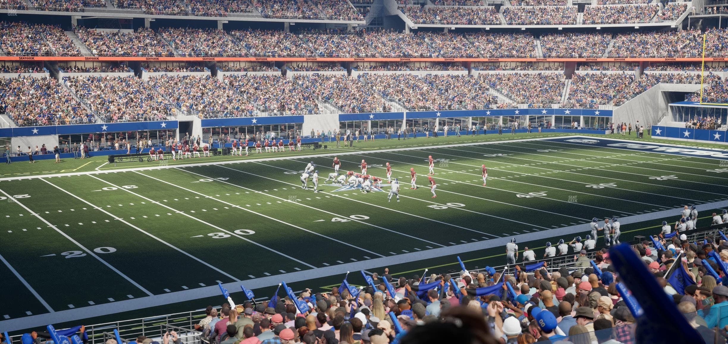 AT&T Stadium - Section Owners Club Suite 9 L Seat View