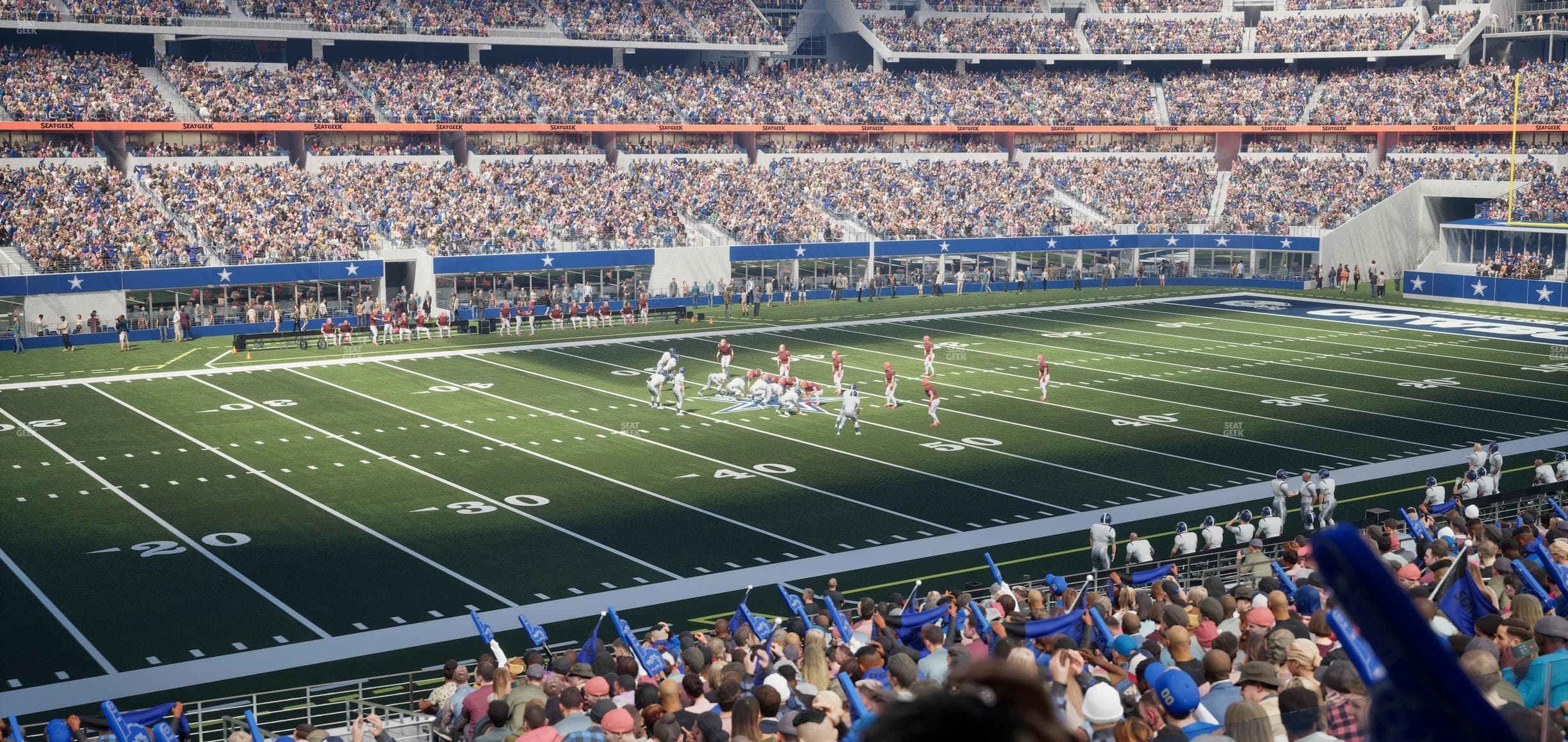 AT&T Stadium - Section Owners Club Suite 9 L Seat View