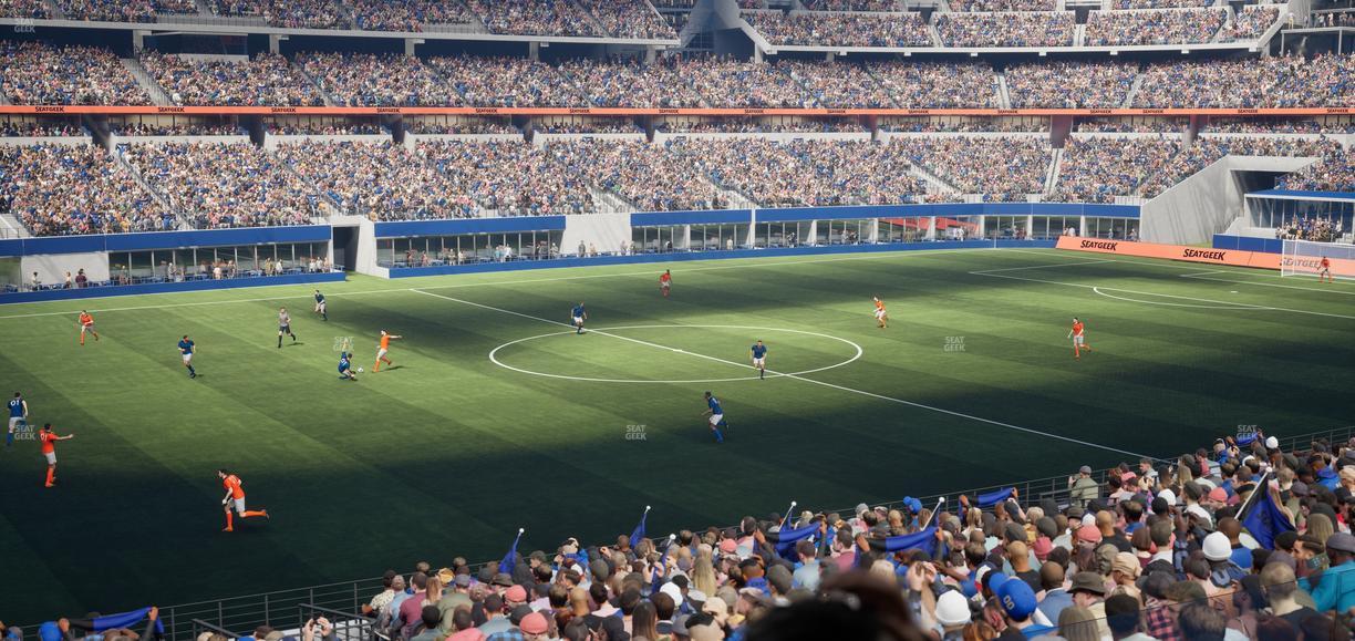 AT&T Stadium - Section Owners Club Suite 9 L Seat View