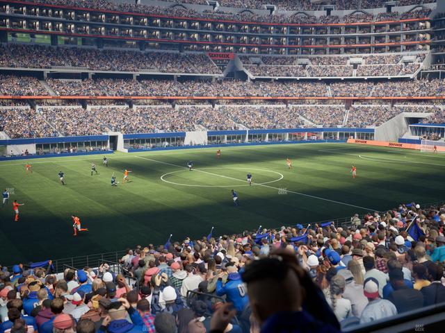 AT&T Stadium - Section Owners Club Suite 9 L Seat View