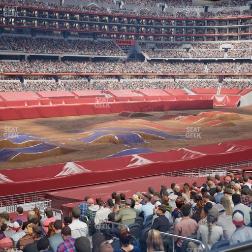 AT&T Stadium - Section Owners Club Suite 9 L Seat View