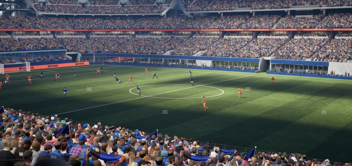 AT&T Stadium - Section Owners Club Suite 9 R Seat View