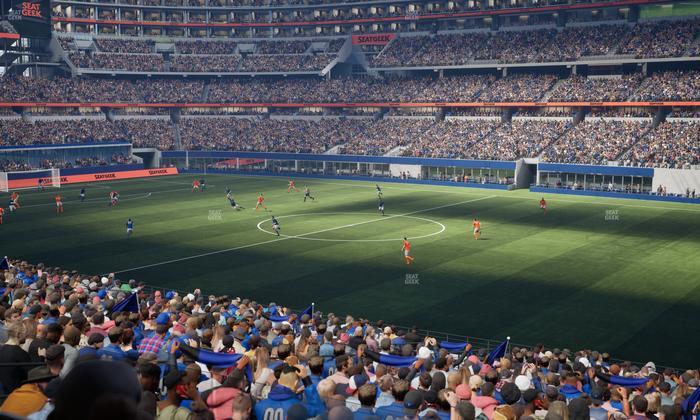 AT&T Stadium - Section Owners Club Suite 9 R Seat View