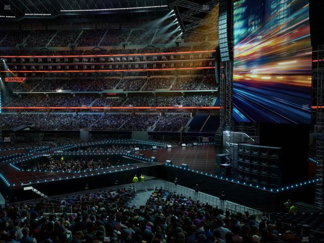AT&T Stadium - Section Owners Club Suite 9 R Seat View
