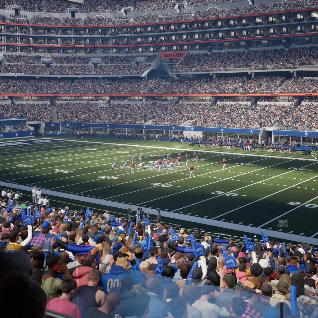 AT&T Stadium - Section Owners Club Suite 9 R Seat View