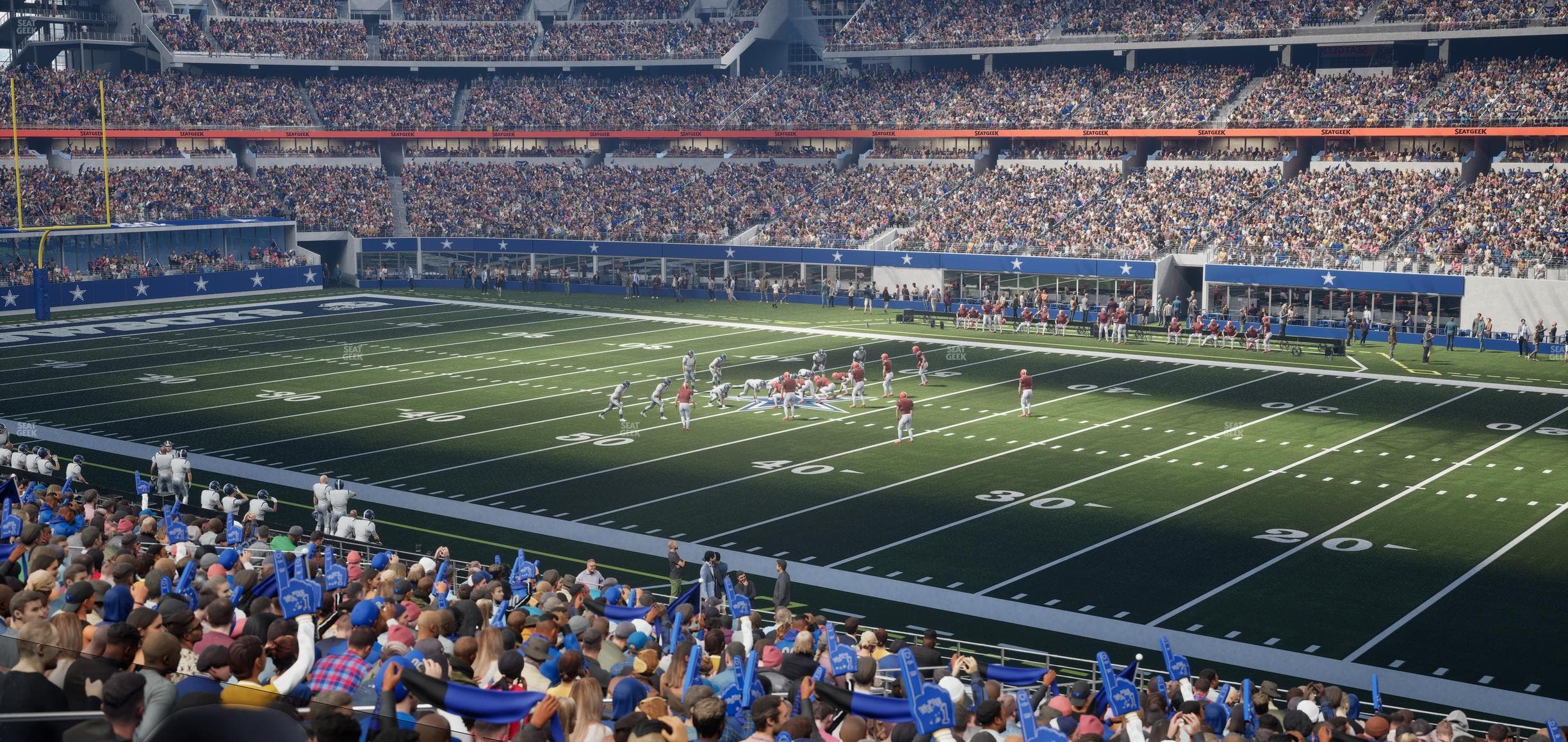 AT&T Stadium - Section Owners Club Suite 9 R Seat View