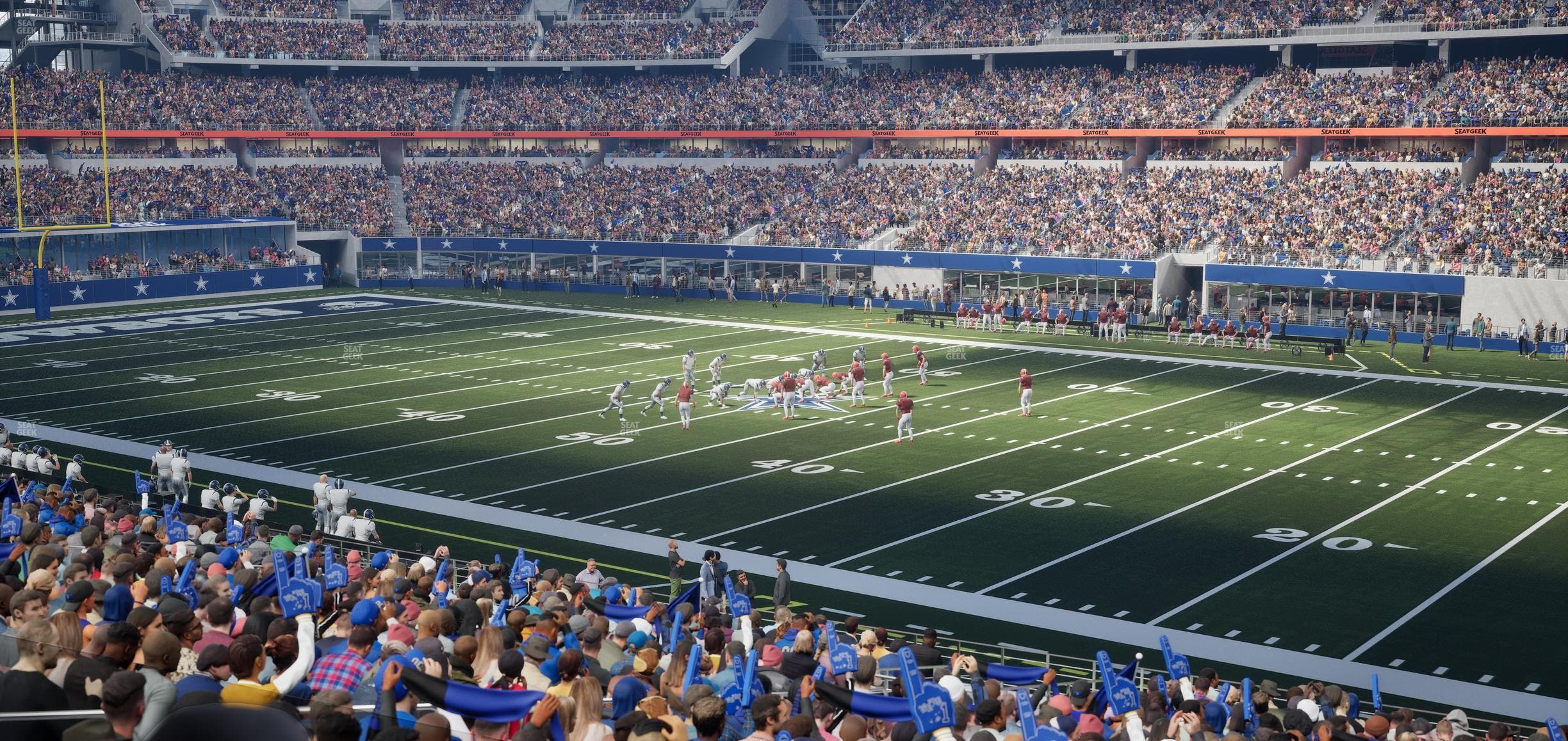 AT&T Stadium - Section Owners Club Suite 9 R Seat View
